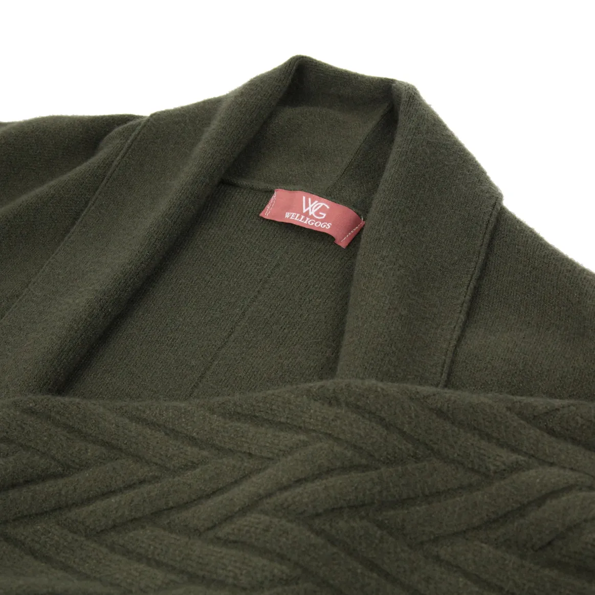 Welligogs Jumpers & Cardigans*Cable Knit Camel Cardigan