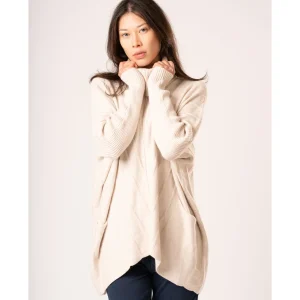 Welligogs Jumpers & Cardigans*Cable Knit Oat Jumper