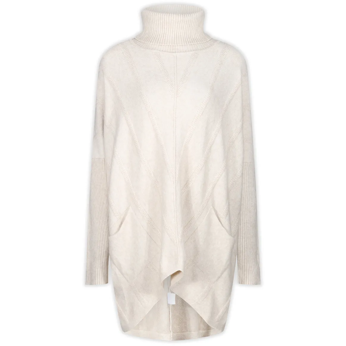 Welligogs Jumpers & Cardigans*Cable Knit Oat Jumper