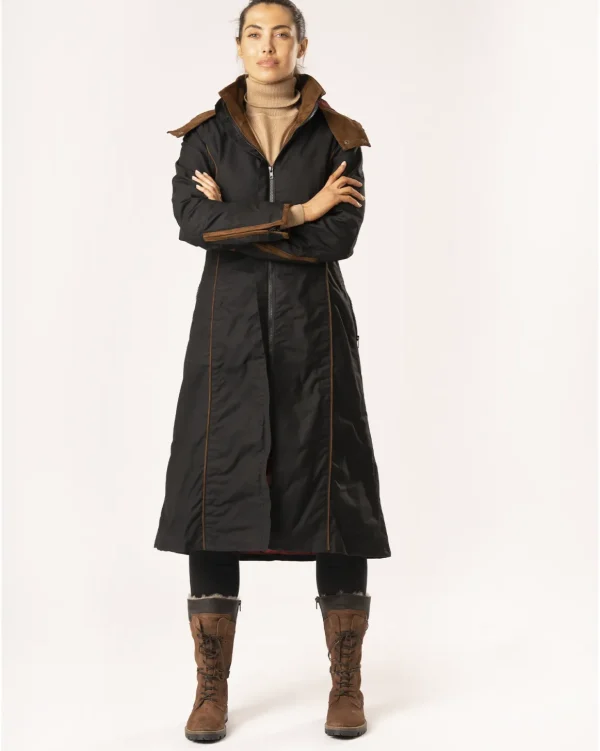 Welligogs Coats*Eleanor Black Long Waterproof Coat