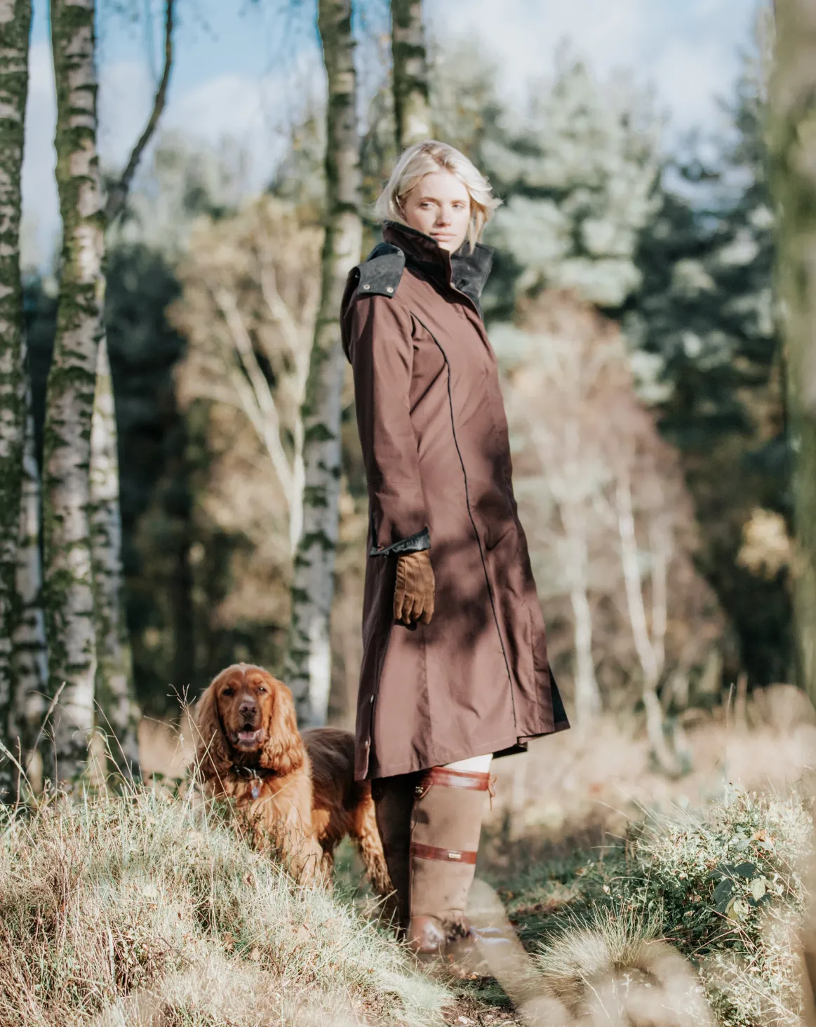 Welligogs Coats*Eleanor Nutshell Long Waterproof Coat