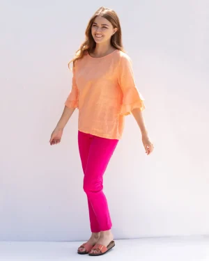 Welligogs Trousers & Jeans*Icon Fuchsia High Waisted Jeans