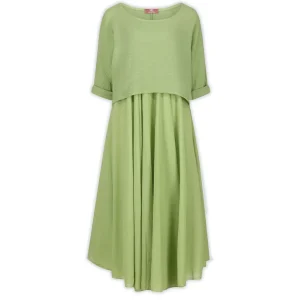 Welligogs Dresses*Layered Lime Dress
