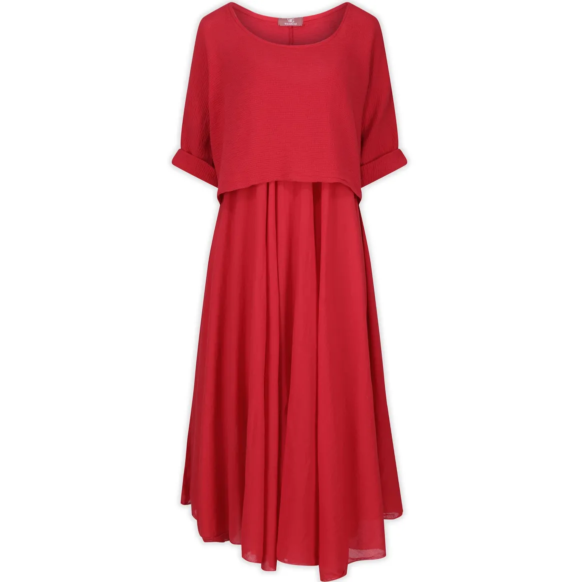 Welligogs Dresses*Layered Red Dress