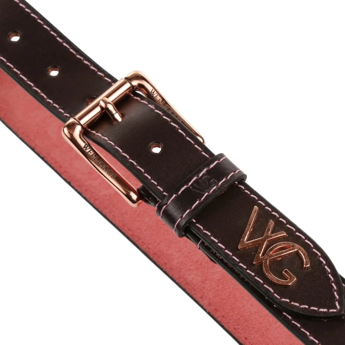 Welligogs Bags & Belts*Leather Mahogany Belt