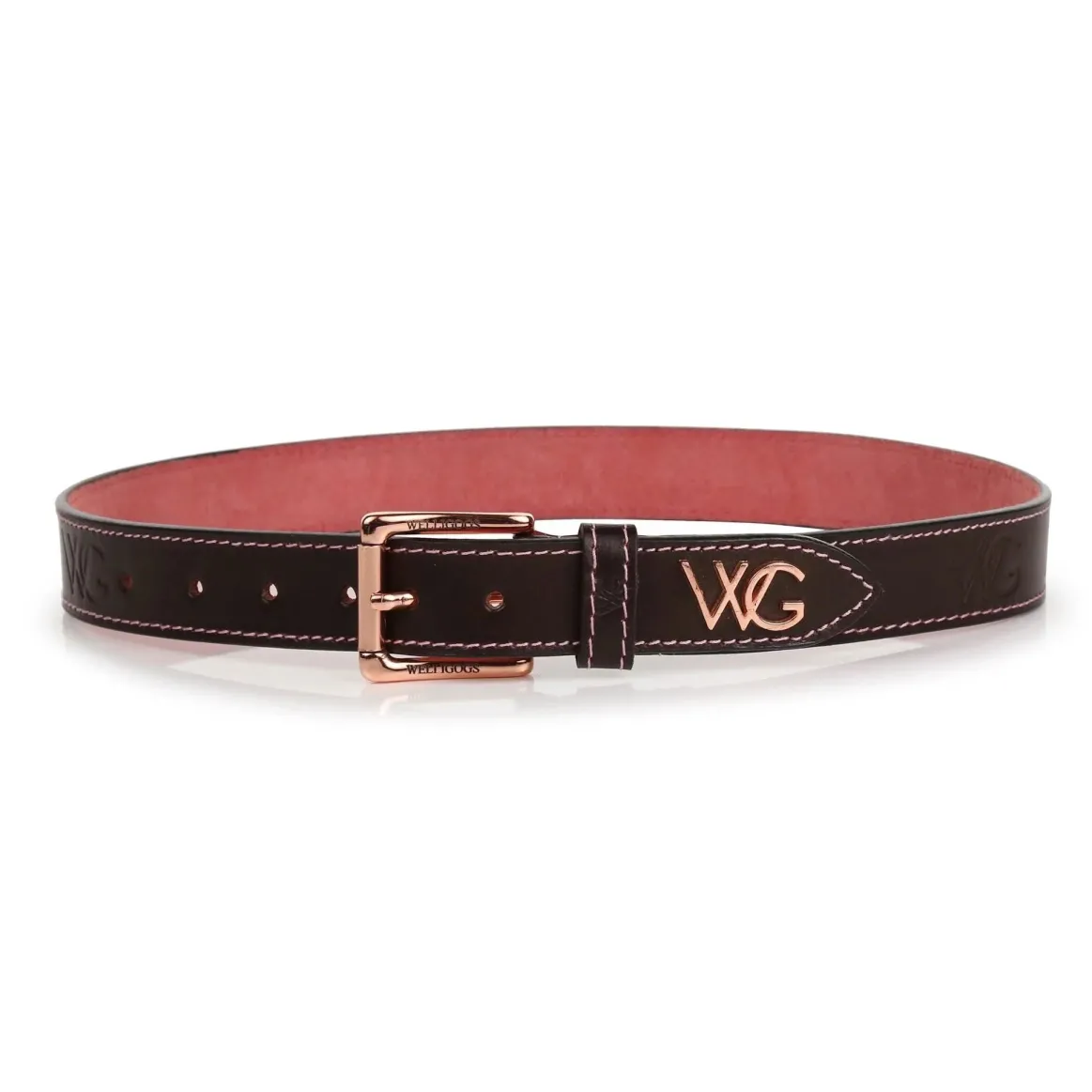 Welligogs Bags & Belts*Leather Mahogany Belt