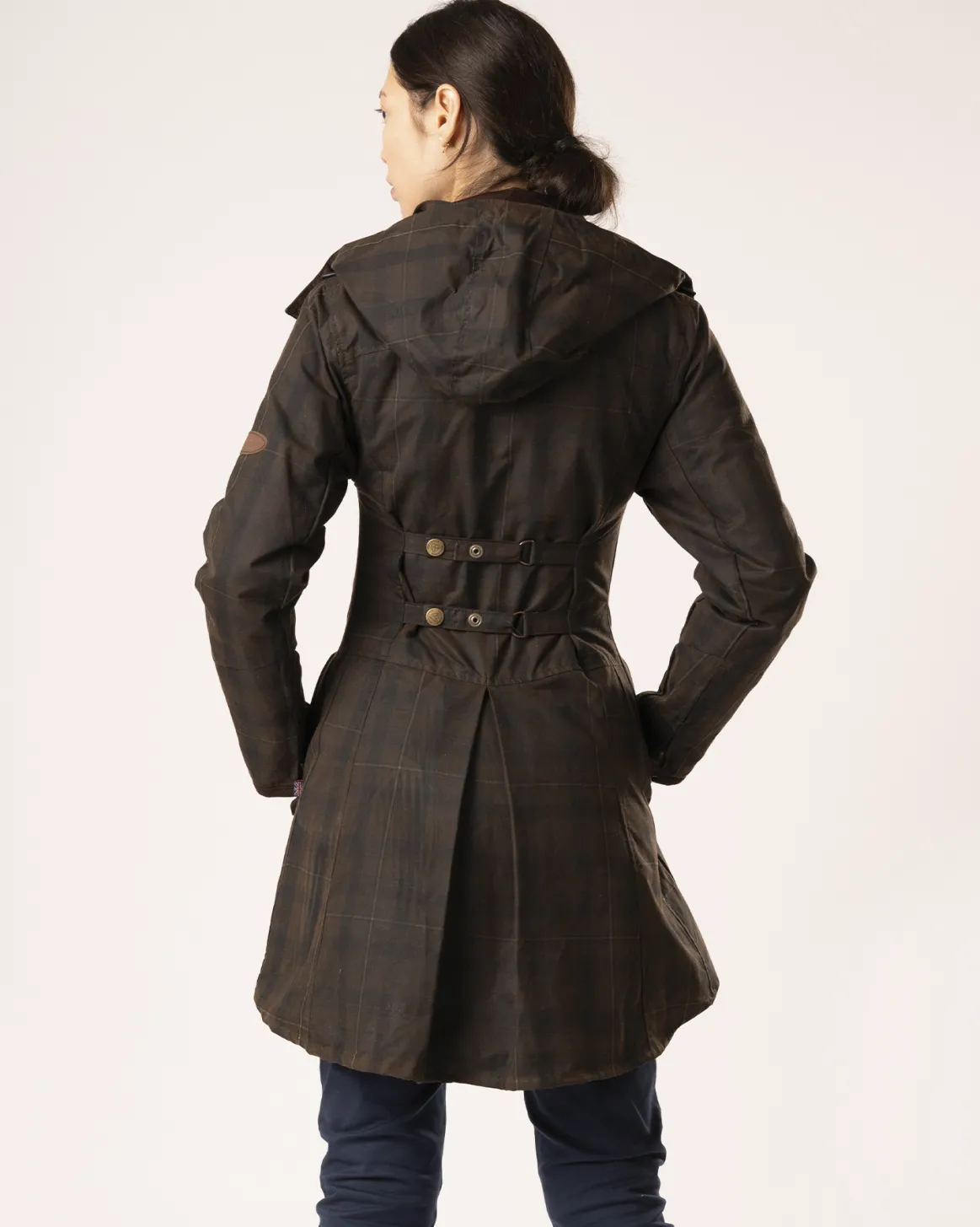 Welligogs Coats*Louise Deluxe Check Wax Coat