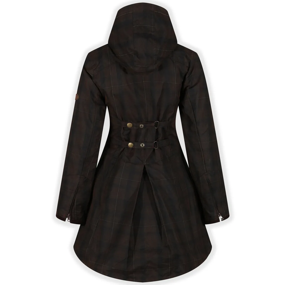 Welligogs Coats*Louise Deluxe Check Wax Coat