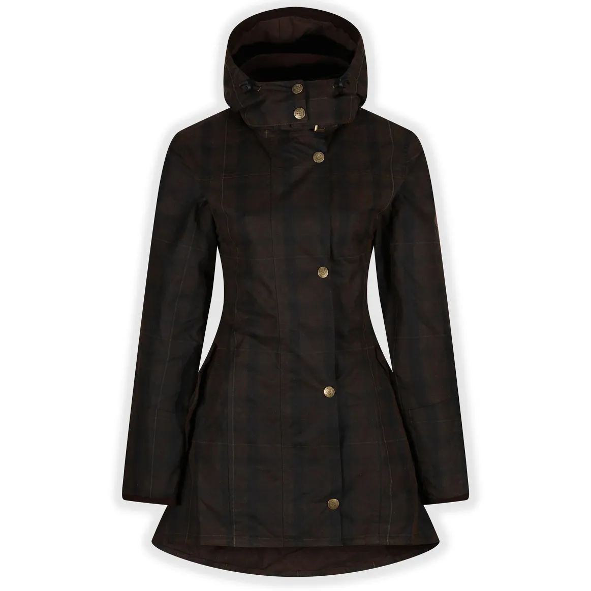 Welligogs Coats*Louise Deluxe Check Wax Coat