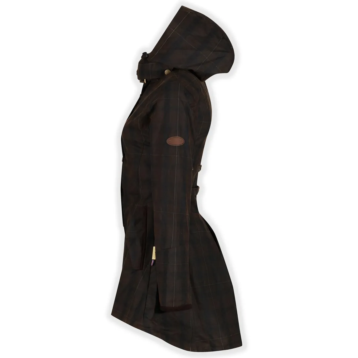 Welligogs Coats*Louise Deluxe Check Wax Coat