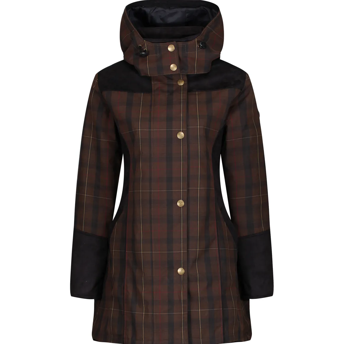 Welligogs Coats*Odette Check Waterproof Coat