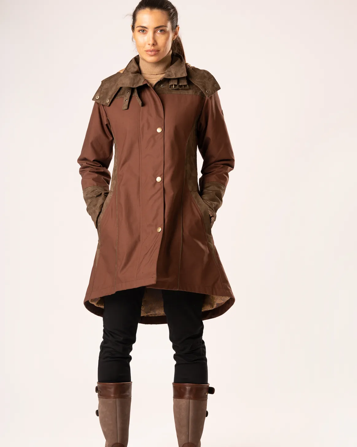 Welligogs Coats*Odette Oak Waterproof Coat