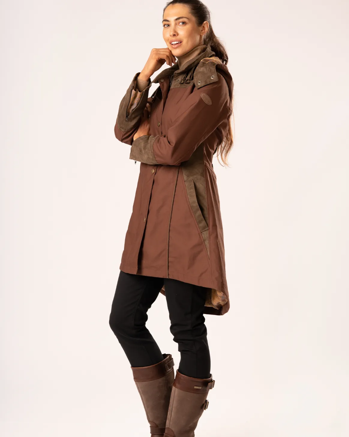 Welligogs Coats*Odette Oak Waterproof Coat