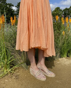 Welligogs Sandals & Espadrilles*Porto Multi Stripe Heeled Espadrille Sandal
