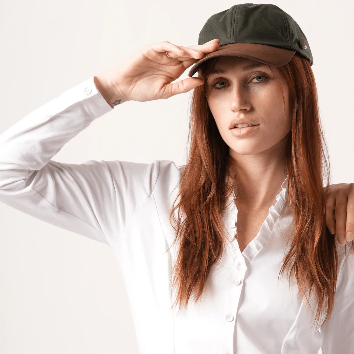 Welligogs Hats*Wax Racing Green Cap