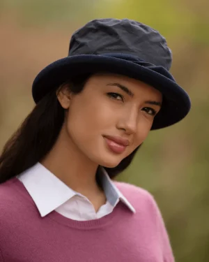 Welligogs Hats*Wax Twist Navy Hat